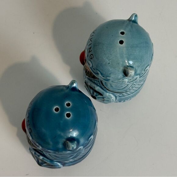 Vintage Viking Ceramic Salt & Pepper Shakers - Picture 6 of 8